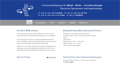 Desktop Screenshot of mkg-ac.de